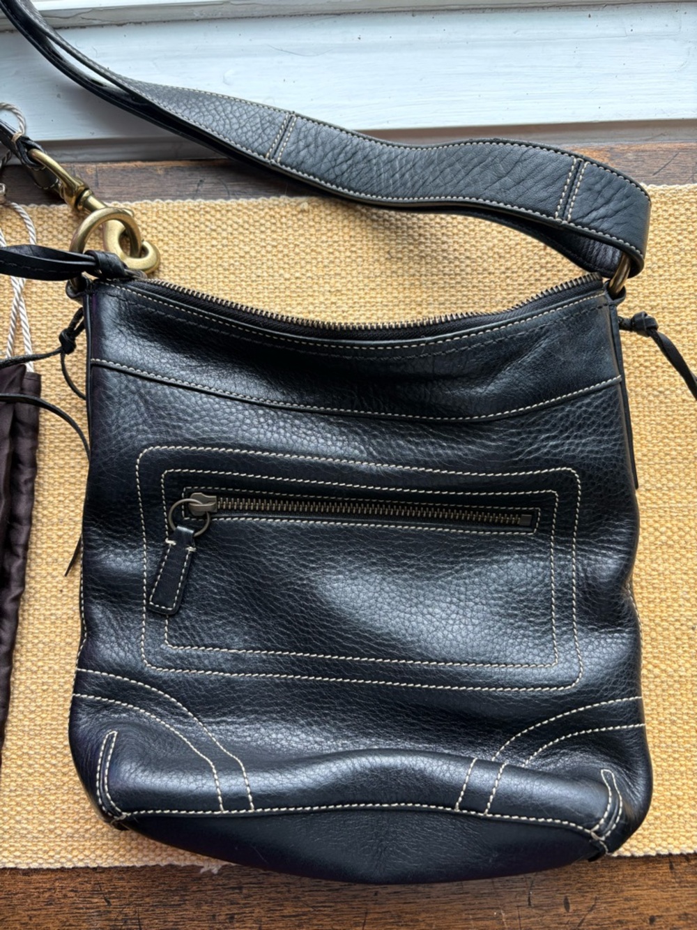 Coach Bleecker Crossbody in black - Picture 2 of 6